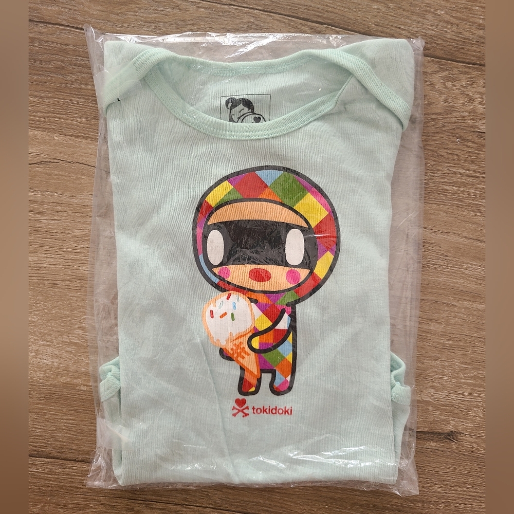 Tokidoki Bambino One Piece Baby Onesie 12-18 months RARE